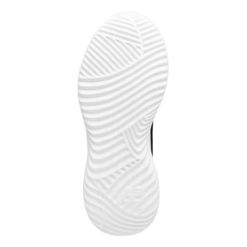 Skechers Girls Bounder-Simple Cute Sneaker, Gray, 12.5 Little Kid