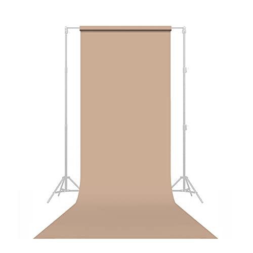 Savage Seamless Paper Photography Backdrop - Color #53 Pecan, Size 53 Inches Wide x 36 Feet Long, Backdrop for YouTube Videos, Streaming, Interviews and Portraits - Made in USA