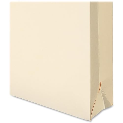 Smead Expanding File Jackets, 50 Count, Manila, Reinforced Tabs, 2" Expansion, Legal and Letter Sizes