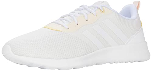 adidas Women's QT Racer 2.0 Running Shoe, White/White/Chalk White, 11