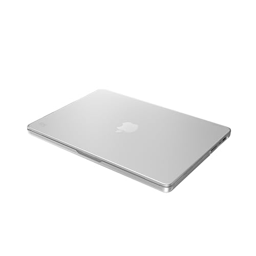 Speck SmartShell MacBook Pro 14 Inch Case for M3 / M3 Pro / M3 Max (2023) & M2 Pro / M2 Max A2779 (2023) & M1 Pro / M1 Max A2442 (2021) - Scratch Resistant Hardshell Case - Clear