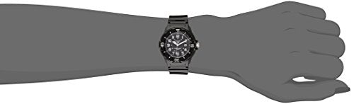 Casio Women's LRW200H-1BVCF Classic Analog Japanese Quartz Black Resin Watch