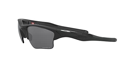 Oakley Men's OO9154 Half Jacket 2.0 XL Rectangular Sunglasses, Polished Black/Prizm Golf, 62 mm