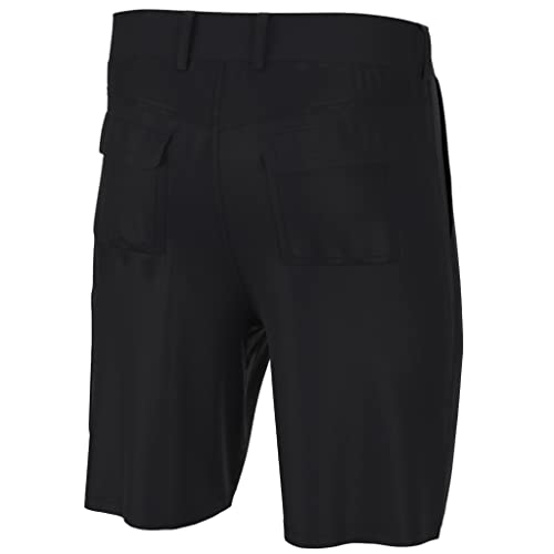 HUK Standard Next Level 10.5", Quick-Drying Fishing Shorts for Men, Black, Small