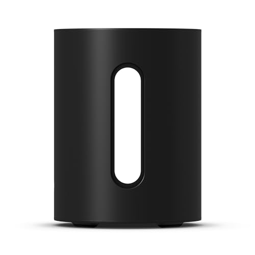 Sonos Sub Mini - Black - Compact Wireless Subwoofer