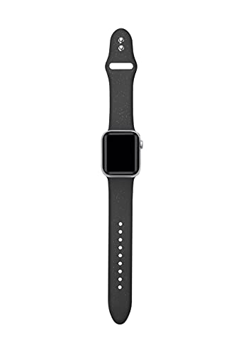 Libra Gemini 3 Pack Compatible with Apple Watch Band 49mm 45mm 44mm 42mm,Womens Sparkle Powder Soft Cute Silicone Sports iWatch Band Strap for Iwatch Series 9/8/7/6/5/4/3/2/1/Ultra/SE