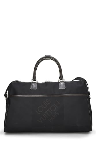 Louis Vuitton, Pre-Loved Black Damier Geant Albatros, Black