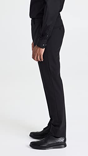 Theory Men's Mayer Stretch Wool Pants, Black, 28