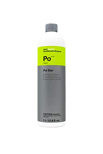 KOCHCHEMIE - Pol Star - Textile, Leather & Suede Cleaner; Natural Cleaner, Protection Formula; No Water Marks (1 Liter)