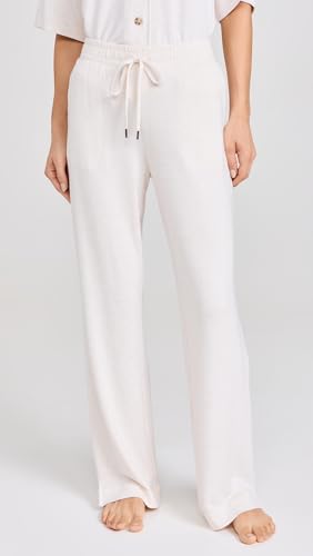 PJ Salvage Women's Loungewear Jammie Essentials Pant, Oatmeal, XS