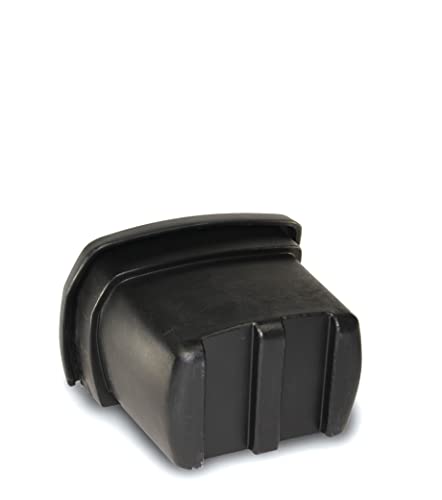 FCMP Outdoor - Outdoor Salt, Sand, and Storage Bin – Industrial Deck Box, Multi-purpose for Entranceways, Porch, Patio (SB140-BLK) Black (5 cu ft)