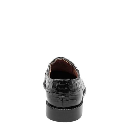 Stacy Adams Men's Riccardi Lace Up Oxford, Black, 11 Wide