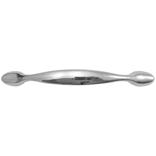 Laurey 25326 Cabinet Hardware 128MM Large Spoonfoot Pull, Chrome