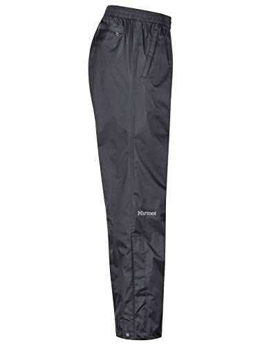 MARMOT Men's PreCip Eco Pant | Lightweight, Waterproof Pants for Men, Ideal for Hiking, Jogging, and Camping, 100% Recycled, Black, 2X-Large