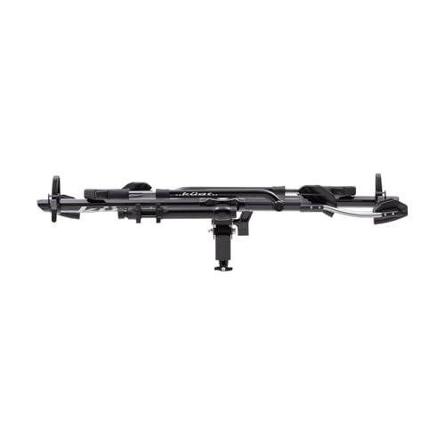 KUAT NV 2.0-1.25" - 2-Bike Hitch Rack | Robust 2-Bike Rack with Trail Doc for Riders & Cyclists | Rugged All-Metal Construction | E-Bike Compatible | Easy Installation, Black Metallic/Gray Anodize