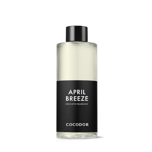 Cocod'or COCODOR Reed Diffuser Oil Refill/April Breeze /6.7oz / 1 Pack/Aromatherapy, Home Fragrance, Scented Oils, Oils for Reed Diffuser, Bathroom Home Decor