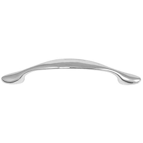 Laurey 25326 Cabinet Hardware 128MM Large Spoonfoot Pull, Chrome