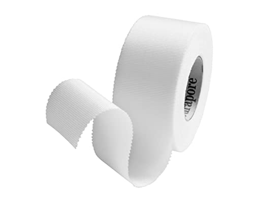 Nexcare Durable Cloth Tape, Woven Tape, Securely Holds Bulky Wound Dressing - 1 In x 10 Yds, 2 Rolls of Tape