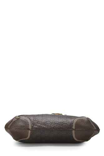 Gucci, Pre-Loved Brown Guccissima Horsebit Hobo Large, Brown