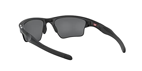 Oakley Men's OO9154 Half Jacket 2.0 XL Rectangular Sunglasses, Polished Black/Prizm Golf, 62 mm