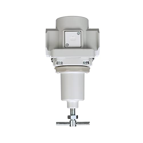 PneumaticPlus SAR Series T-Handle Compressed Air Pressure Regulator (1" NPT)