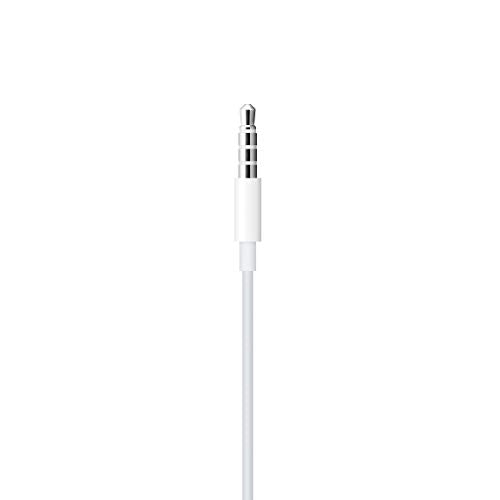 Apple EarPods Headphones with 3.5mm Plug, Wired Ear Buds with Built-in Remote to Control Music, Phone Calls, and Volume