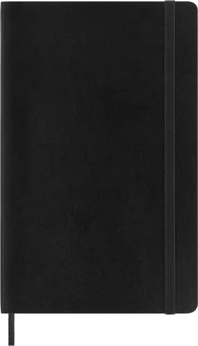 Moleskine Classic Notebook, Soft Cover, Large (5" x 8.25") Dotted, Sapphire Blue, 192 pages