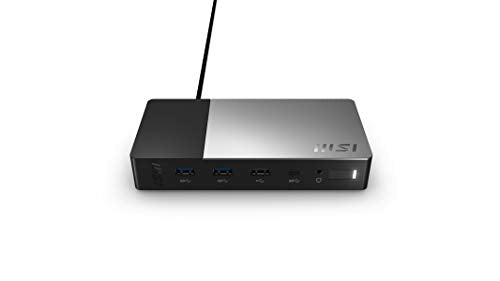 MSI Black USB C Docking Station 2nd gen
