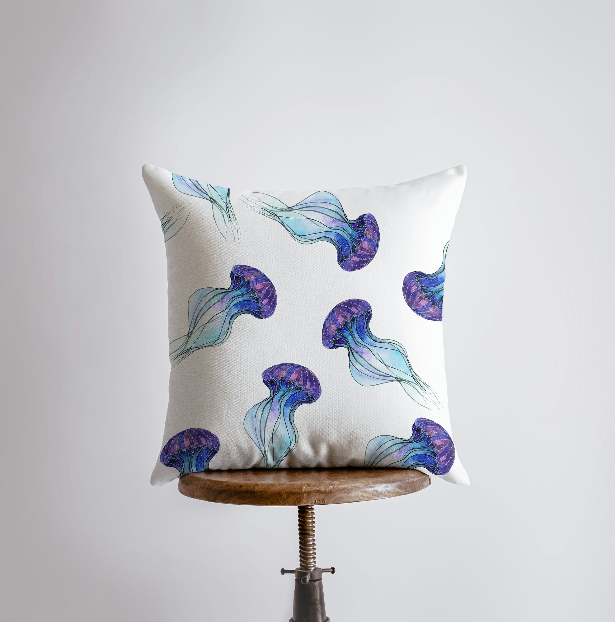 Jelly Fish Repeat | Pillow Cover | Throw Pillow | Home Decor | Modern