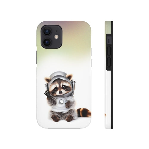 Space Raccoon Touch Case for iPhone with Wireless Charging