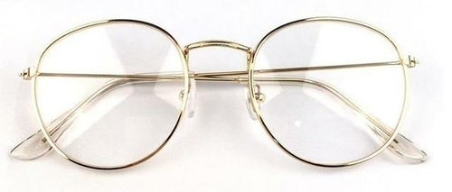 EP New Designer Woman Glasses Optical Frames Metal Round Glasses Frame