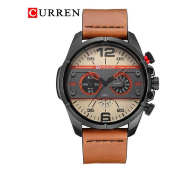 Valorous Curren Leather Watch | 5405229