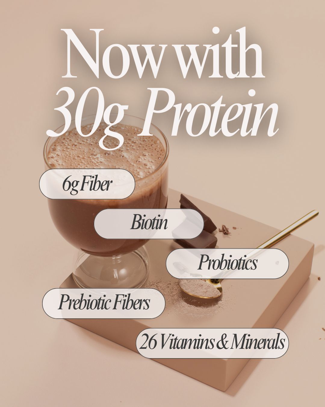 30G Protein Chocolate Biocare Dietary Beverage (14-Count)