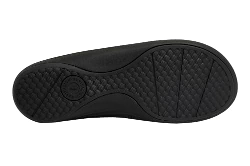 REVITALIGN Men's Yumi Leather Flip-Flop, Charcoal, 12 Wide