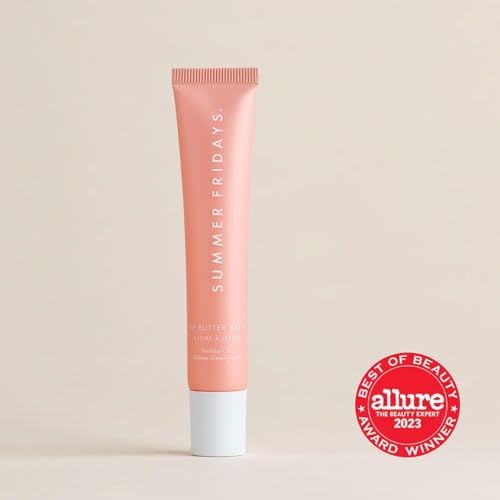 Summer Fridays Lip Butter Balm - Conditioning Lip Mask and Lip Balm for Instant Moisture, Shine and Hydration - Sheer-Tinted, Soothing Lip Care - Brown Sugar (.5 Oz)