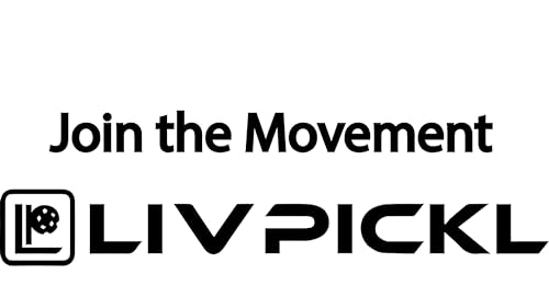 LIV PICKL Pickleballs | 40 Holes | Outdoor Court | Hard Court | High Visibility and Good Balance | Official Size & Weight - Durable - Consistent Bounce