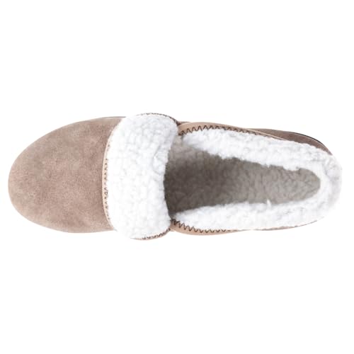 Propét Womens Colbie Slipper, Black, 7.5 US