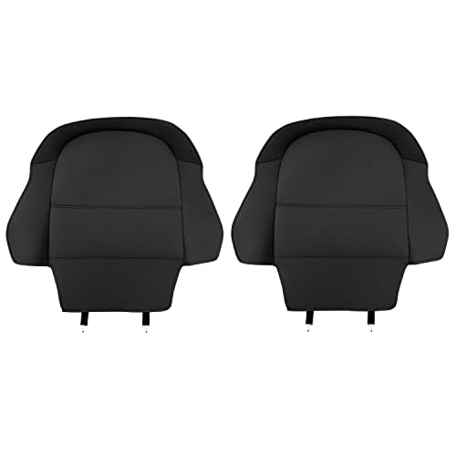 TAIKOO Seat Back Protectors Compatible with Volvo XC90 XC60 S90 S60 V90 V60，Back Seat Cover for Kids Reduce Damage to Seats Caused by Footwear Black Set of 2