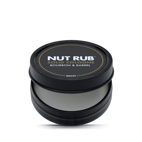 Ballsy Body & Groin Rub, Cologne for Everywhere, with Beeswax, Coconut and Sunflower Seed Oil, Arctic Ice, .85 oz