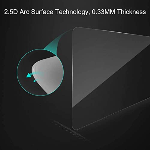 Carwiner Screen Protector for 2021-2024 2025 Ford F-150 12In Navigation Display Tempered Glass F150 SYNC4 Touchscreen Protector Accessories (HD)