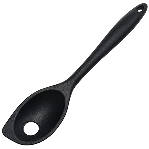 Chef Craft Premium Silicone Mixing Spoon, 11 inch, Black