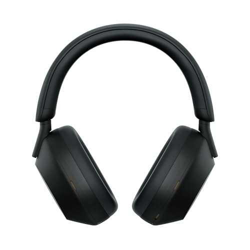 Sony WH-1000XM5B Noise Canceling Wireless Headphones - 30hr Battery Life - Over-Ear Style - Optimized for Alexa and Google Assistant - Built-in mic for Calls - International Version - Charcoal Black