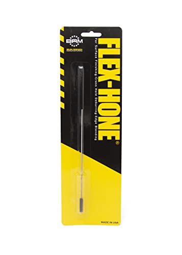 Brush Research BC21820 FLEX-HONE®, 2-1/8" (54mm) Diameter, 20 Grit, Silicon Carbide, for Mild Steel, Stainless Steel, Cast Iron and Softer Ferrous Materials