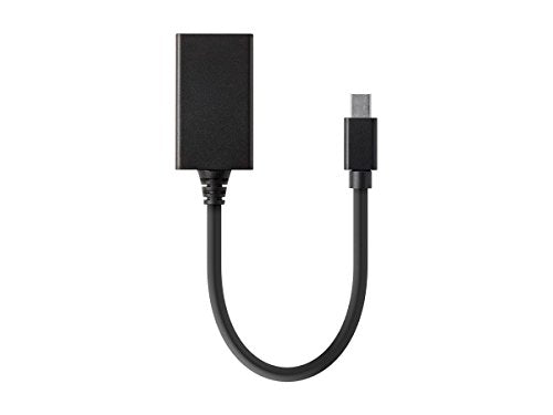 Monoprice Mini DisplayPort 1.1 to HDMI Adapter - Resolution up to 1920x1080p, 36-Bit Deep Color, with Audio Support, Black