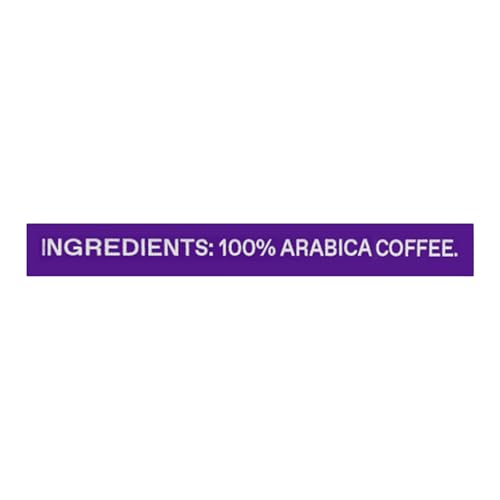 Ethical Bean Fairtrade Organic Coffee, Lush Medium Dark Roast, Ground Coffee Beans- 100% Arabica Coffee (8 oz Bag), 0.5 Pound (Pack of 1)