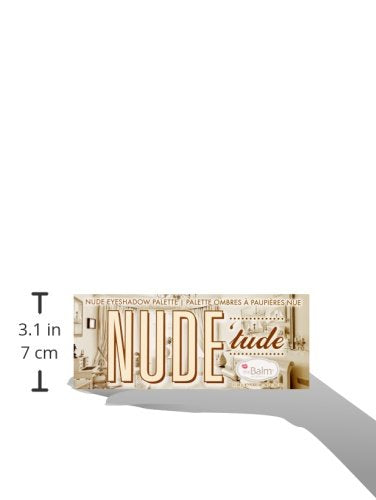 theBalm NUDE 'tude Eyeshadow Palette, Naughty, 12 Neutral Shades