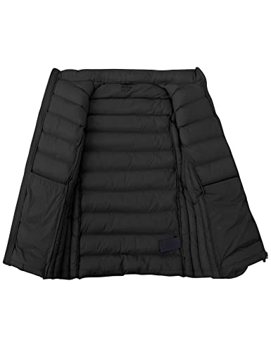 ZSHOW Women's Puffer Jacket Lightweight Packable Warm Winter Coat (Black,S)