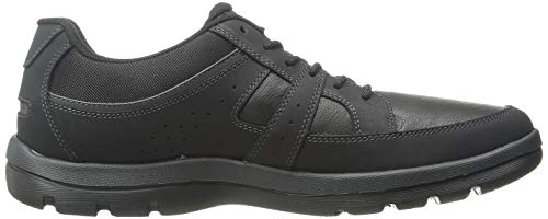 Rockport Men's Get Your Kicks Blucher, Black, 9.5 Wide