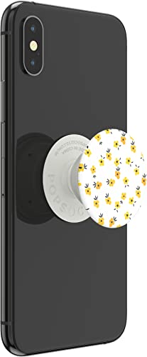 PopSockets Phone Grip with Expanding Kickstand, Floral PopGrip - Black Eyed Suzies