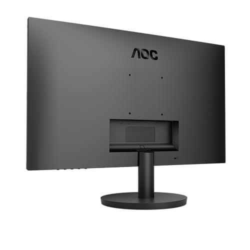 AOC 27B3HM 27" Full HD Monitor, 3-Sided Frameless & Ultra Slim Design, HDMI and VGA inputs, Lowblue Mode, Adaptive Sunc, VESA compatible,Black